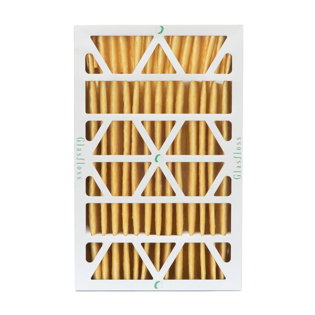 2 Pack of 12x24x4 MERV 11 Pleated 4" Inch Air Filters by Glasfloss. Actual Measurement 11-3/8 x 23-3/8 x 3-3/4