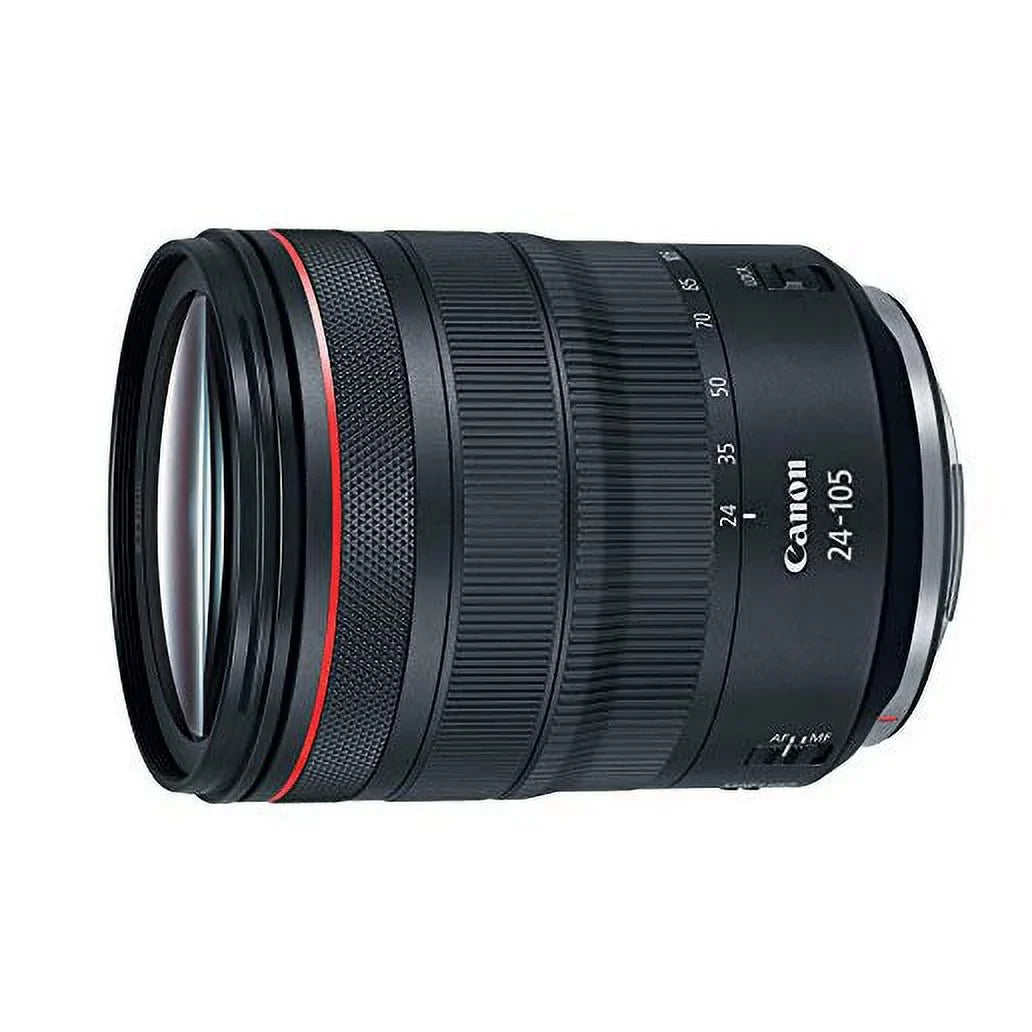 Scarlet Canon RF 24-105mm F4 L IS USM Lens - (2963C002) (Refurbished)