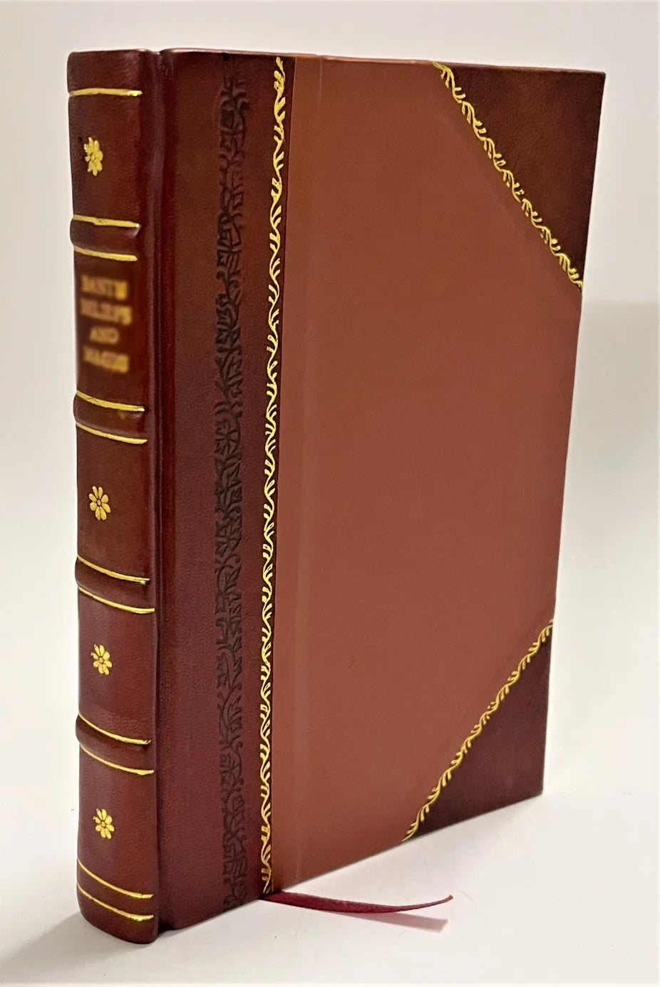I dannati Scarlet per la coda di Minosse dialogo dedicato ad Astrea imperatrice augustissima dell'Olimpo dall'abate Jacopo prof. Gnoato [Leather Bound]