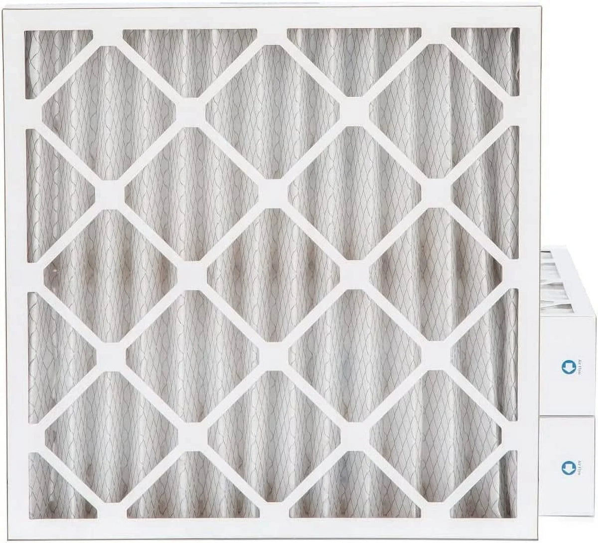 10X10x1 MERV 11, MPR 1000 Pleated Furne 1'' Air Filters By Pamlico. 6 Pk. Ext Dimensions 9-1/2 X 9-1/2 X 3/4