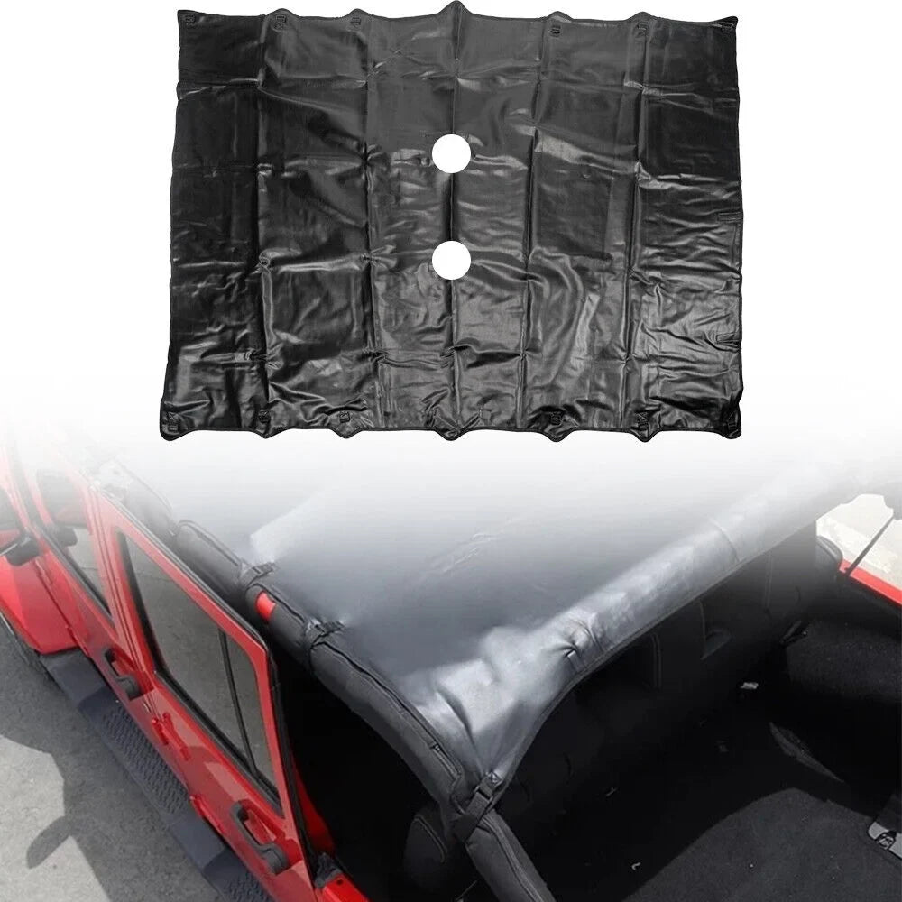 Paddsun Leather Top Sunshade Protection from the SunFor Jeep Wrangler JK JKU 07-18