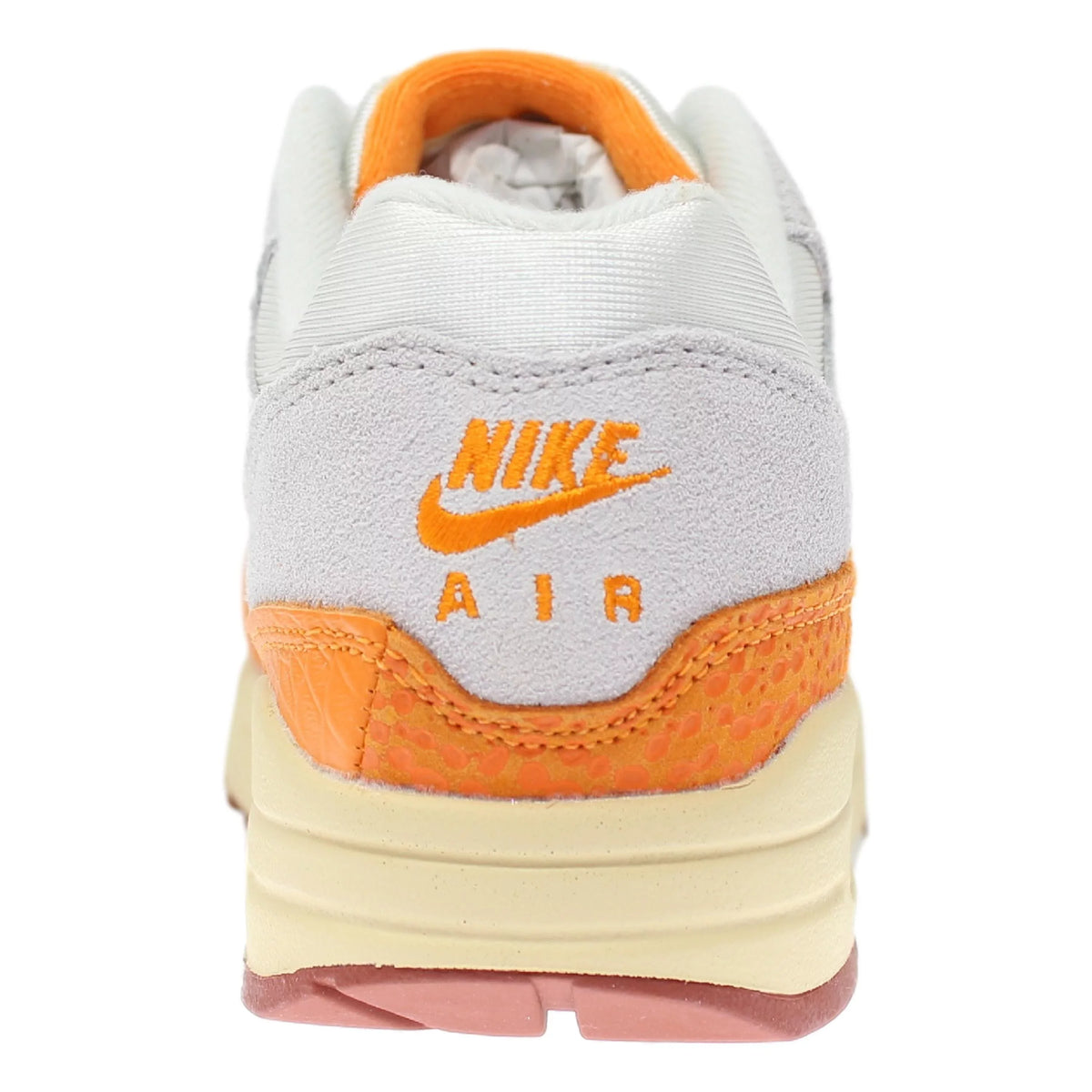 Nike Air Max 1 Light Bone/Magma Orange DZ4709-001 Female Measurement 9 Medium