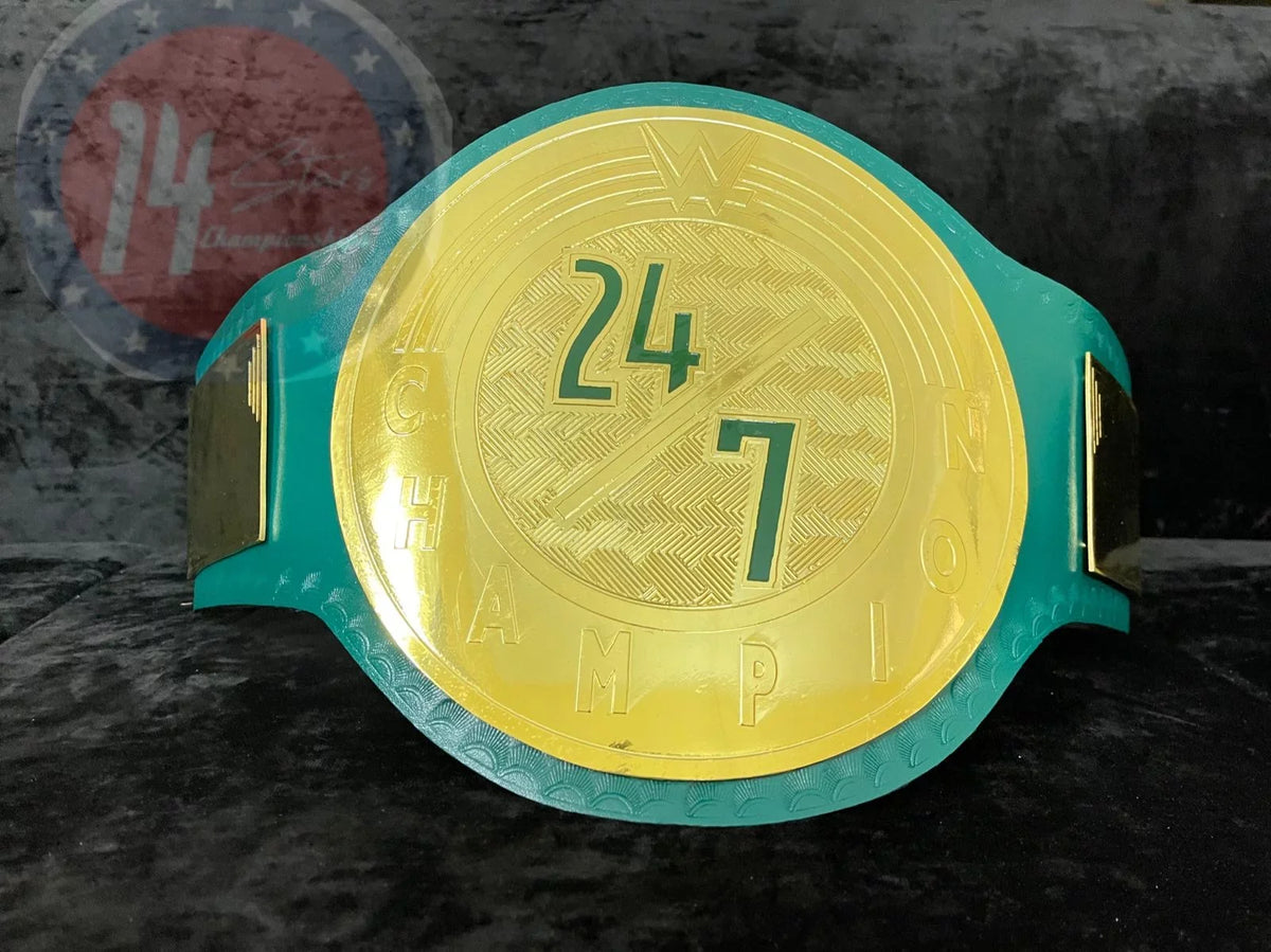 24/7 WWE WRESTLING Championship Belt Adult Measurement