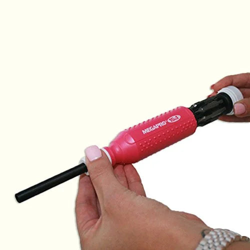 MEGAPRO Multi-Bit Screwdriver,15-in-1,8-1/2" 151PK/WH-B