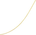 14k Yellow Gold 1.1 mm Round Omega Necklace, Lobster Claw Clasp - 18 Inches, 4.9gr.