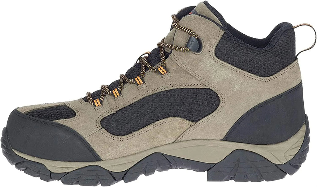 Merrell Men's Moab Onset Waterproof Work Boot Composite Toe Stone 8 1/2 D(M) US