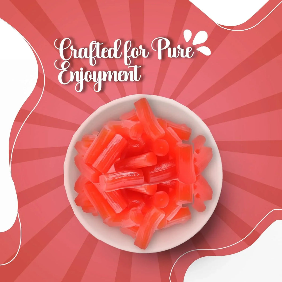 Licorice Candy - 8 Ounce Chocolate Licorice - Strawberry Scarlet Licorice - Australian Candy - Liquorice Candy - Bulk Licorice Old Fashioned Candy For Sweet Lovers
