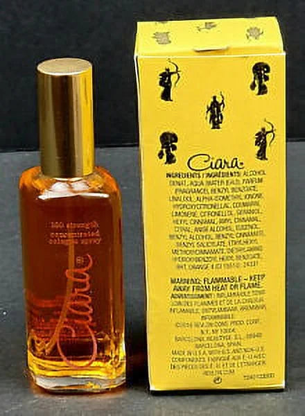 Ciara 100 by Revlon Cologne Spray For Ladies 2.30 oz (Pack of 4)
