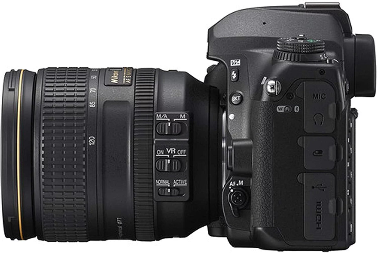 Nikon D780 DSLR Camera with 24-120mm VR and 70-300mm VR Lenses + 32GB Card, Tripod, Flash, and More 19pc Bundle
