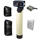 Carbon tank Filter CB1.5-56 Carbon Tank System Whole House 1.5 cu. ft. Fleck 5600 Filter Valve, 1 Count Pack of 1, Black