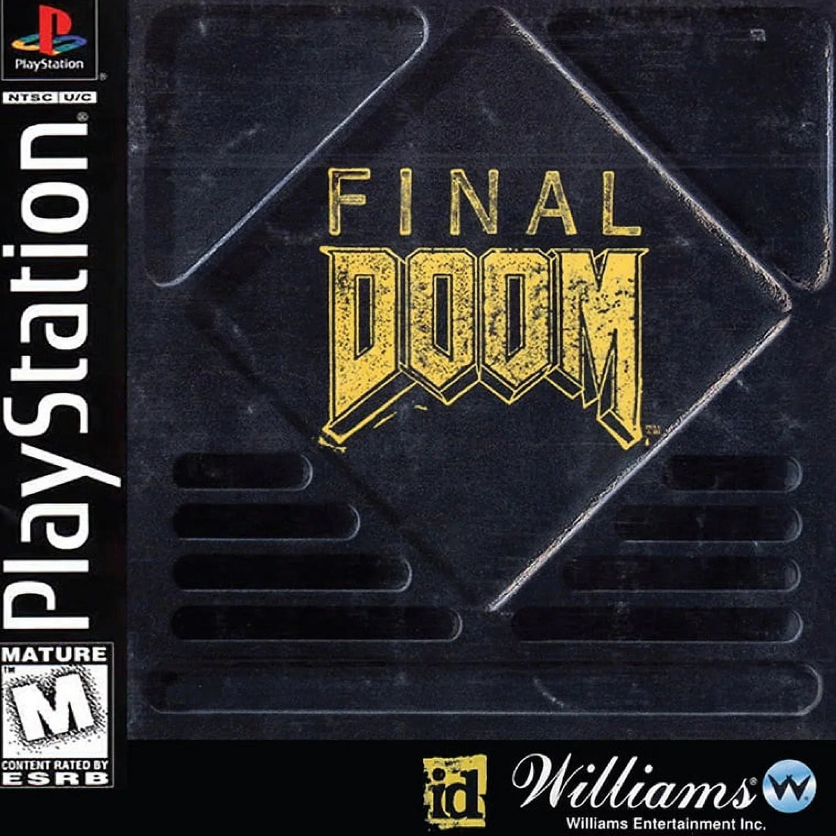 Burgundy Final Doom (Sony PlayStation 1, 1996) Shooter Game (Refurbished)