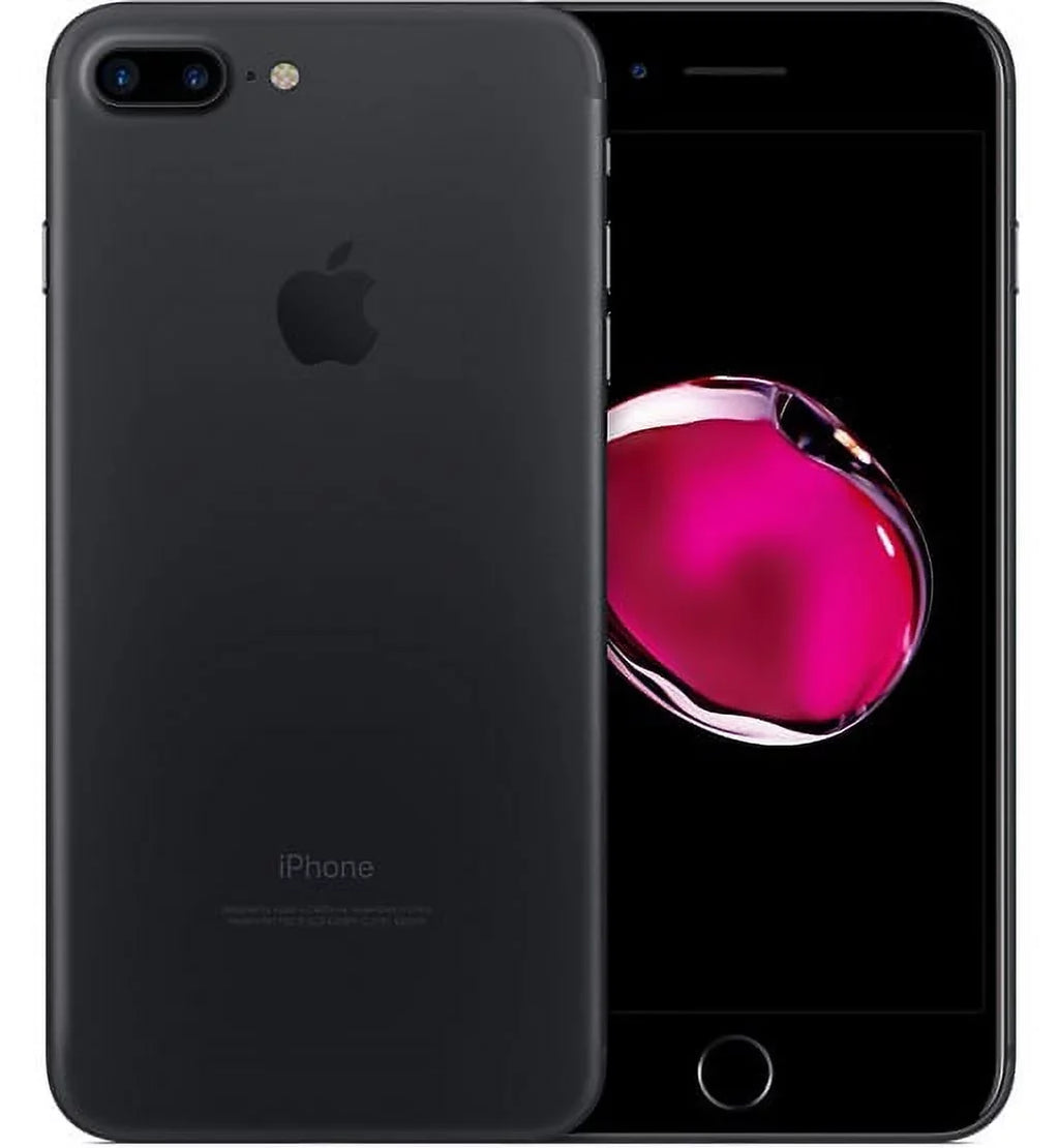 Burgundy Apple iPhone 7 Plus 32GB, Black - Locked Straight Talk/TracFone (Refurbished)