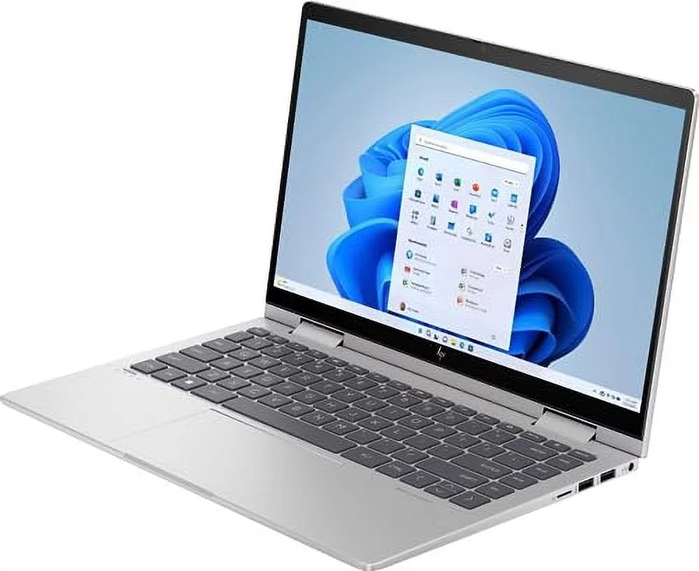 HP Envy x360 2-in-1 2023 Business Laptop 14" FHD IPS Touchscreen 10-Core 13th Intel i7-1355U 16GB DDR4 1TB SSD Iris Xe Graphics Wi-Fi 6E Backlit Keyboard Fingerprint Windows 11 Home w/ONT 32GB USB