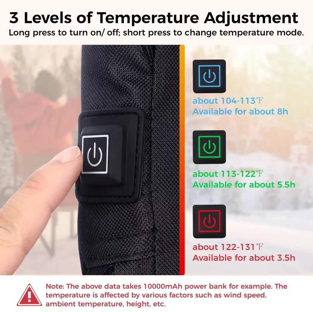 Portable Foldable Heated Seat Cushion, USB Crimson Heating Seat Pad, Heated Stadium Seat, Folding Heated Seat Cushion for Winter Outdoor Activities, Camping, Fishing, Hunting