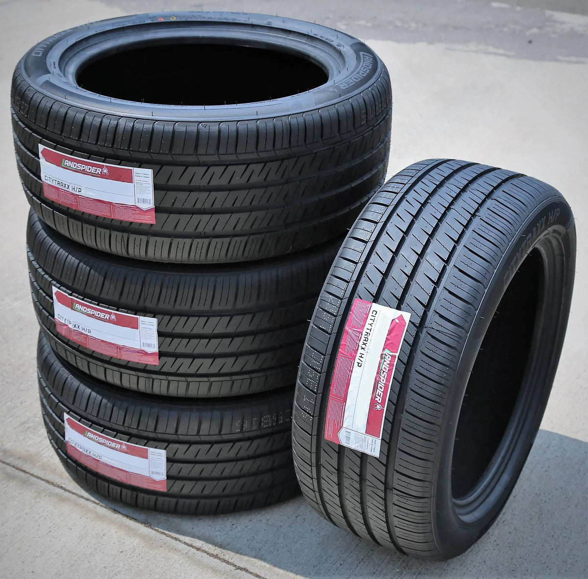 Pair of 2 (TWO) Landspider Citytraxx H/P 225/40ZR18 225/40R18 92W XL AS A/S High Performance Tires Fits: 2014-15 Honda Civic Si, 2013 Toyota Corolla LE