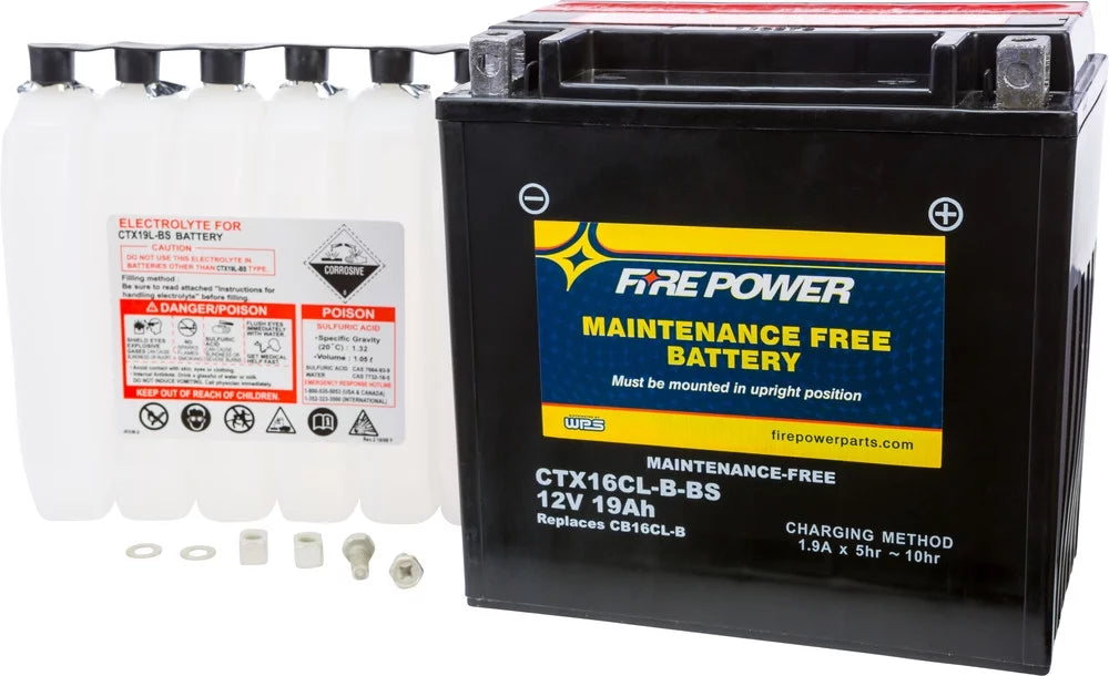 Fire Power Maintenance Free Battery Compatible With Sea-Doo GTI LTD 800 2003-2005