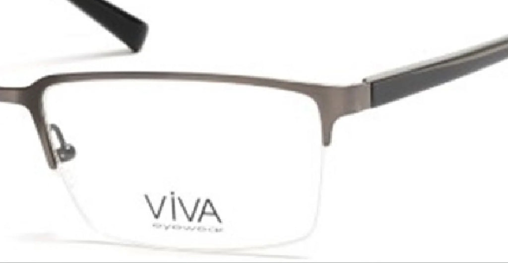 Viva Men's VV4025 Glasses- Gray 009 Matte Gun Metal Measurement