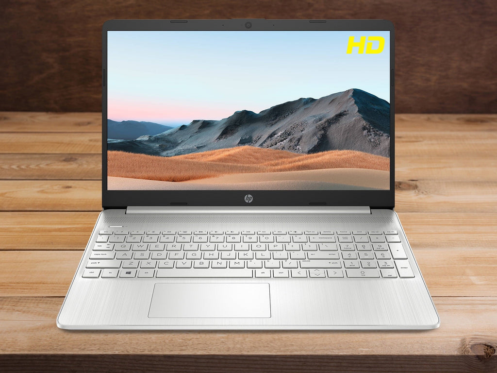 HP 15 Laptop, 15.6" HD Display, AMD Ryzen 3 5300U Upto 3.8GHz, 8GB RAM, 512GB NVMe SSD, Vega 6, HDMI, Card Reader, Wi-Fi, Bluetooth, Windows 11 Pro