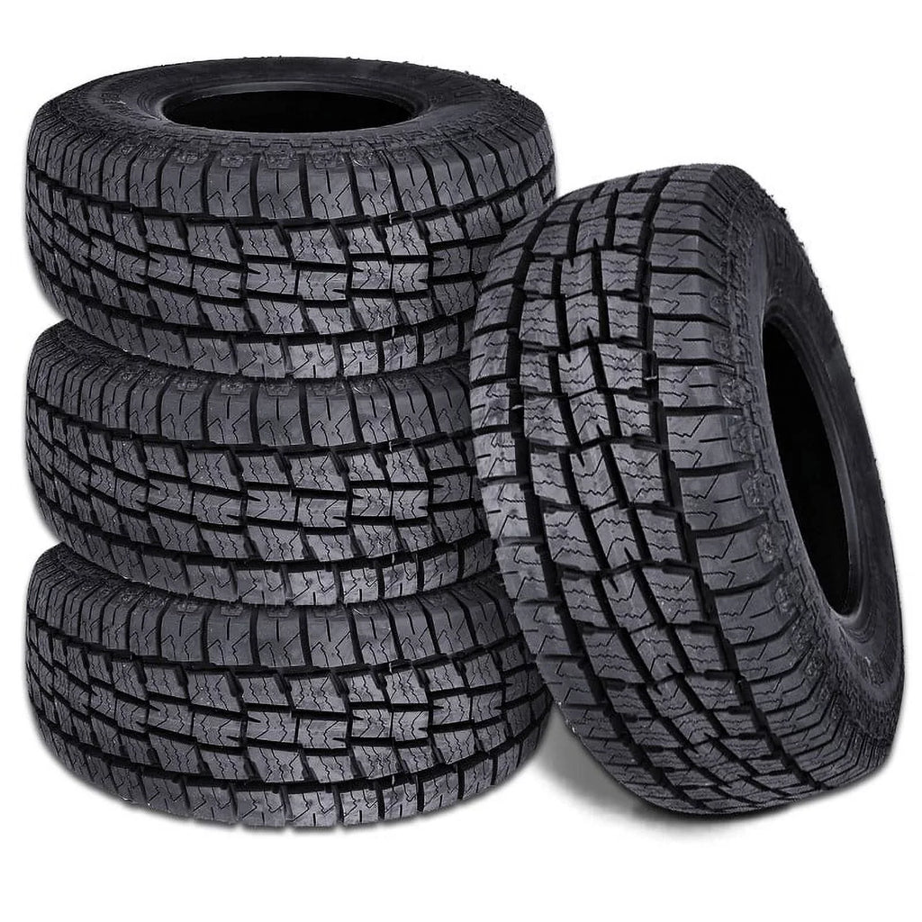 Set of 4 Lexani Terrain Beast AT LT 265/60R20 118S 10-PLY All Terrain Truck Tires LXSTAT2060020 / 265/60/20 / 2656020 Fits: 2021-23 Chevrolet Silverado 1500 LT Trail Boss, 2015-19 Chevrolet Silverado 2500 HD High Country