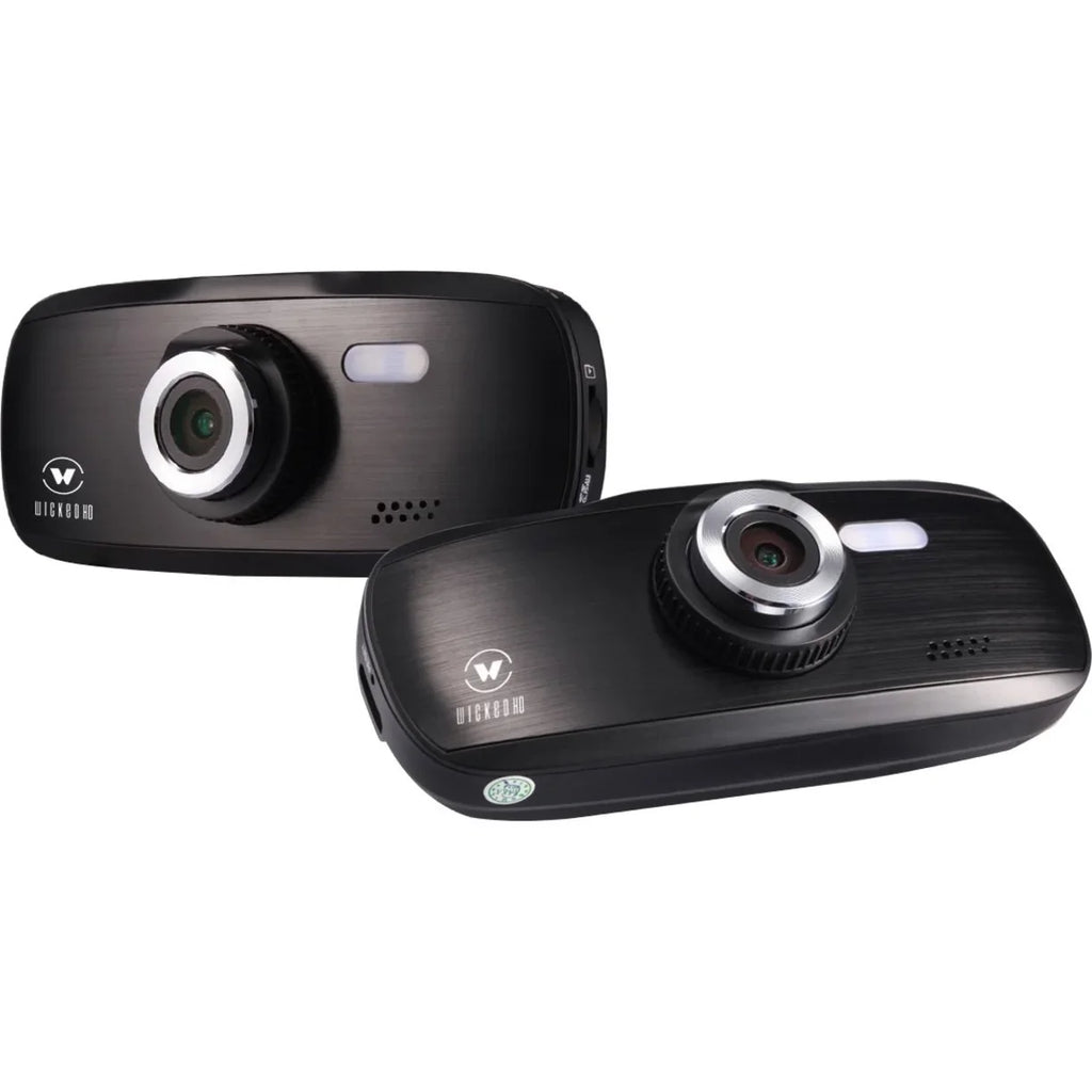 WickedHD G1W 1080P Car Dashcam & DVR Black Box with 8GB microSD CARD