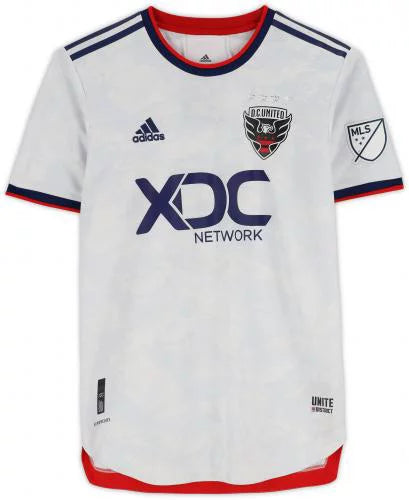 Chris Odoi-Atsen D.C. United Autographed Match-Used #3 White Jersey from the 2022 MLS Season - Proportion M - Fanatics Authentic Certified