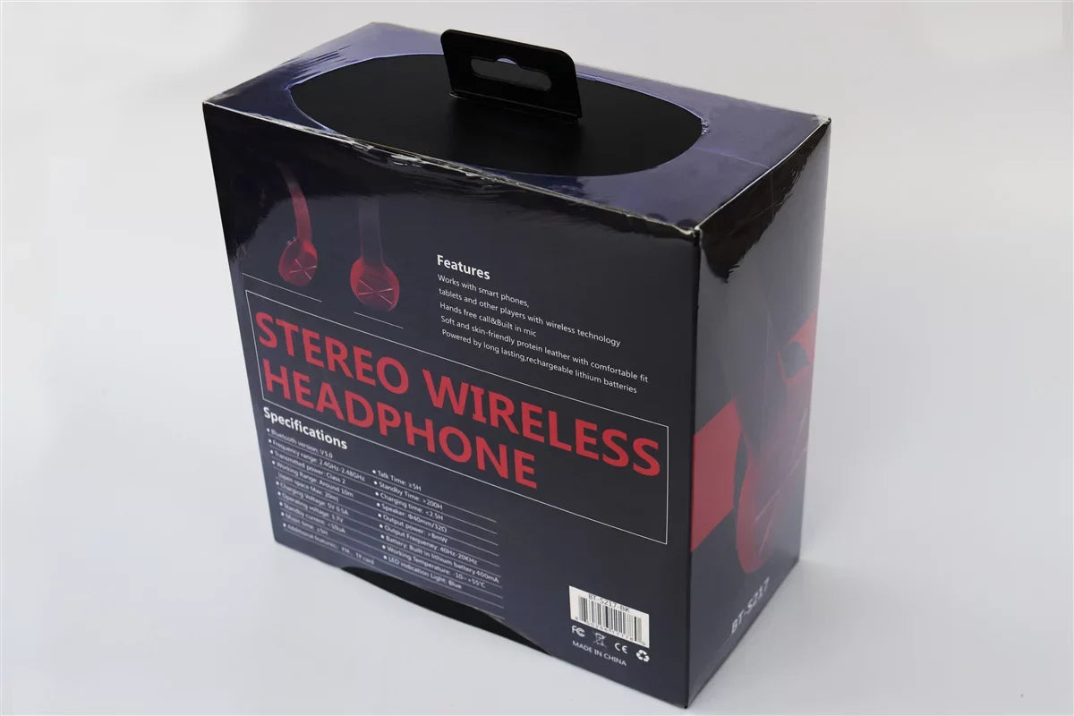 Over-the-Head Stereo Wireless Headsets for Xiaomi Ruby Note 10 Pro,10S, 10, 10 Pro Max, 10 Pro, K40 Pro+, K40 Pro, K40, 9T, 9T, Mi 10i 5G (Black)