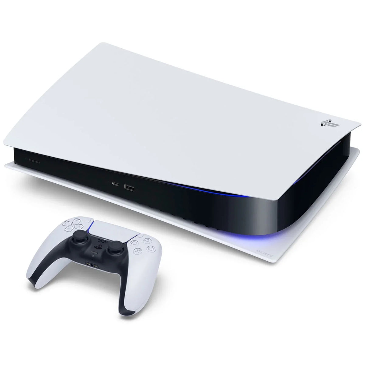 Sony Playstation 5 Disc Version Console with Extra White Controller, White PULSE 3D Headset and Far Cry 6 Bundle with Cleaning Cloth