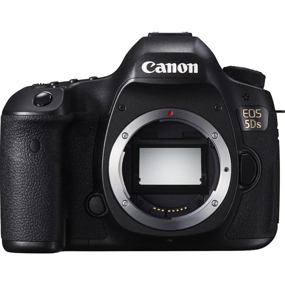Canon EOS 5DS 50.6MP Digital SLR Camera (Body Only) with Lens Power Bundle, Includes, Sigma 24-35mm Standard-Zoom Lens, Multicoated UV Protective Filter & 2x LP-E6 Batteries