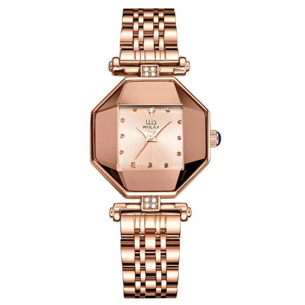 Luxury Brand Diamond Ladies Watches Gold Quartz Ladies Wrist Watches Stainless Steel Clock Female Watch Relogio Feminino 2022 - Quartz Wristwatches